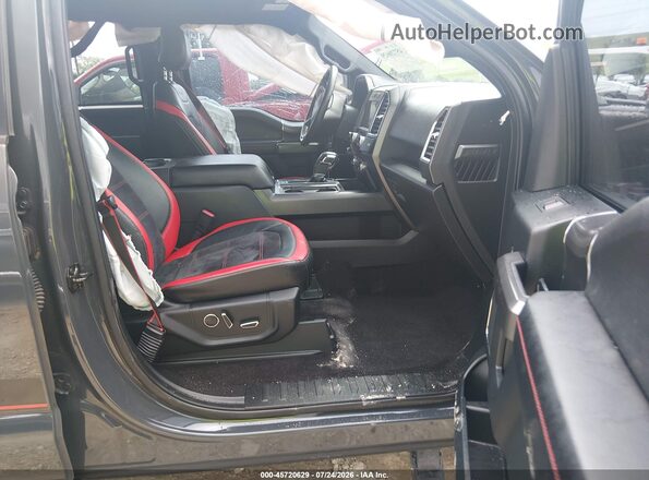 1FTEW1CG4GFC17688 2016 FORD F150 Gray წინა სალონის ხედი