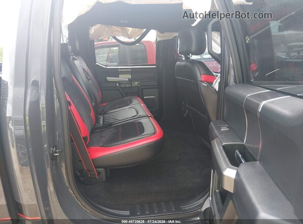 1FTEW1CG4GFC17688 2016 FORD F150 Gray VIN კოდის სტიკერის ხედი