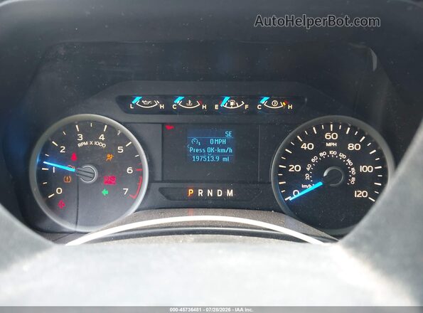 1FTEW1CG4HKC84641 2017 FORD F150 White უკანა სავარძლების ხედი