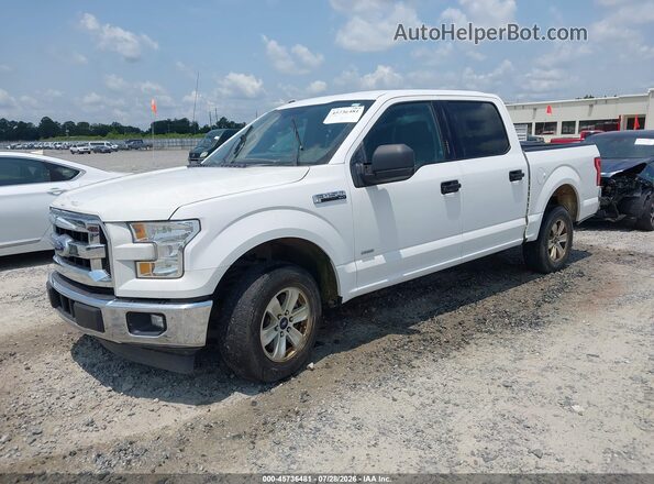 1FTEW1CG4HKC84641 2017 FORD F150 White წინა მარცხენა ხედი სამი მეოთხედიდან