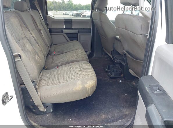 1FTEW1CG4HKC84641 2017 FORD F150 White VIN კოდის სტიკერის ხედი