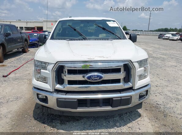 1FTEW1CG4HKC84641 2017 FORD F150 White ხელსაწყოთა პანელის ხედი