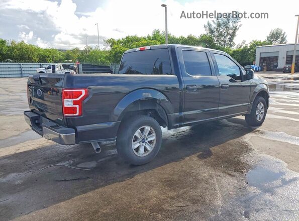 1FTEW1CG5JKD94538 2018 FORD F150 Черный Задняя правая четверть