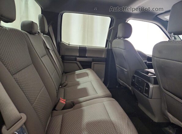 1FTEW1CG6JKF15609 2018 FORD F150 White Rear seats view