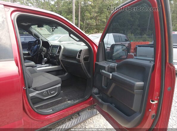 1FTEW1CG7HFA41270 2017 FORD F150 Maroon Vista interior delantera