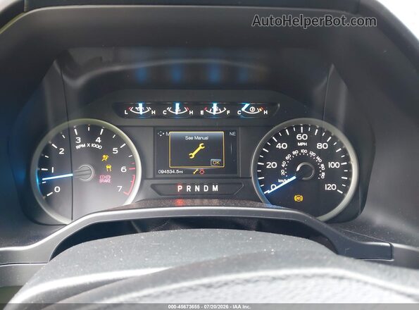 1FTEW1CG7HFA71062 2017 FORD F150 Gray უკანა სავარძლების ხედი