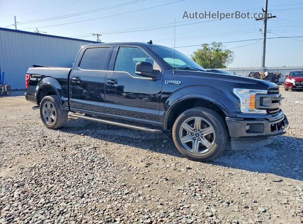 1FTEW1CG7JFB64993 2018 FORD F150 Black Առջևի աջ