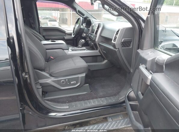 1FTEW1CG8GFB19487 2016 FORD F150 Black Front interior view