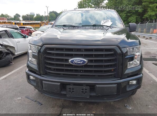 1FTEW1CG8GFB19487 2016 FORD F150 Black Rear interior view