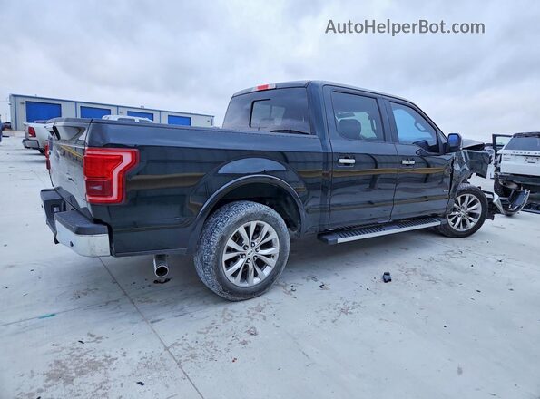 1FTEW1CG8HKC96601 2017 FORD F150 Black Задня права чверть