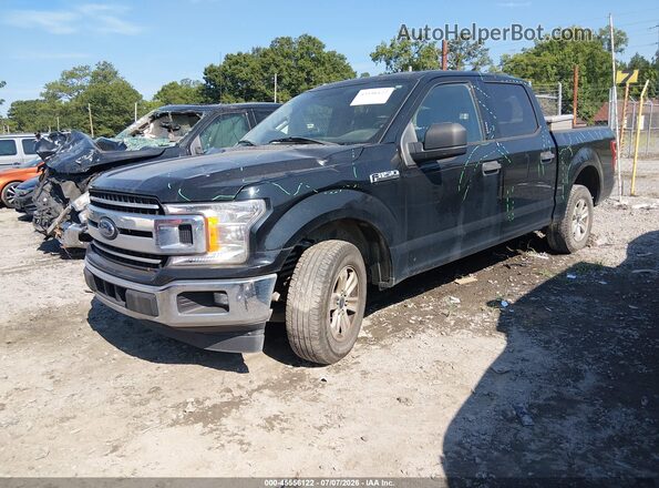 1FTEW1CG8JFB31923 2018 FORD F150 Black Передня ліва чверть