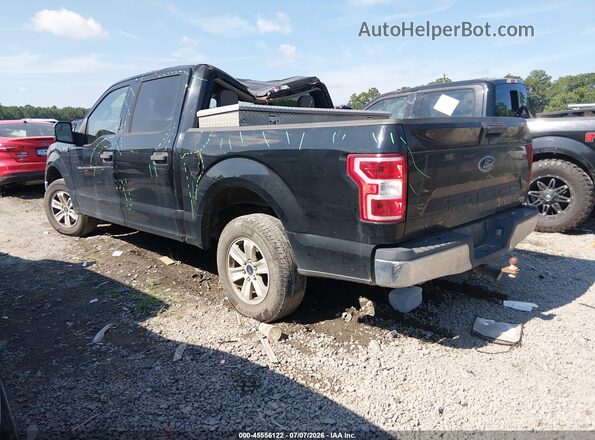 1FTEW1CG8JFB31923 2018 FORD F150 Black Задня ліва чверть
