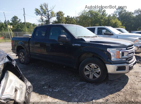 1FTEW1CG8JFB31923 2018 FORD F150 Black Вид задньої частини салону