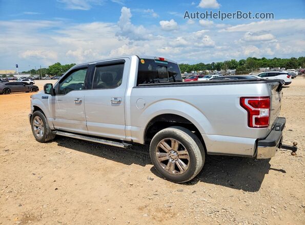 1FTEW1CG8JKF98038 2018 FORD F150 Silver უკანა მარცხენა