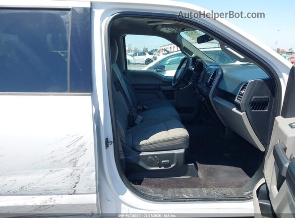 1FTEW1CG9GKF85601 2016 FORD F150 White Vista interior delantera