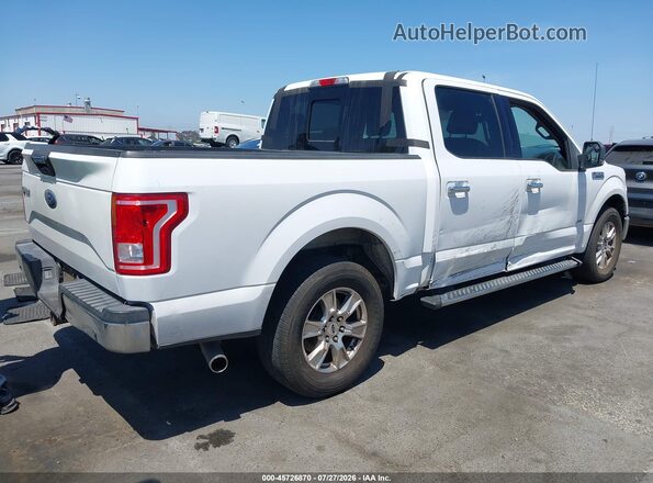 1FTEW1CG9GKF85601 2016 FORD F150 White Trasero derecho