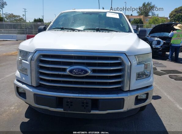 1FTEW1CG9GKF85601 2016 FORD F150 White Vista del cuadro de instrumentos