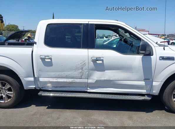 1FTEW1CG9GKF85601 2016 FORD F150 White Vista interior trasera
