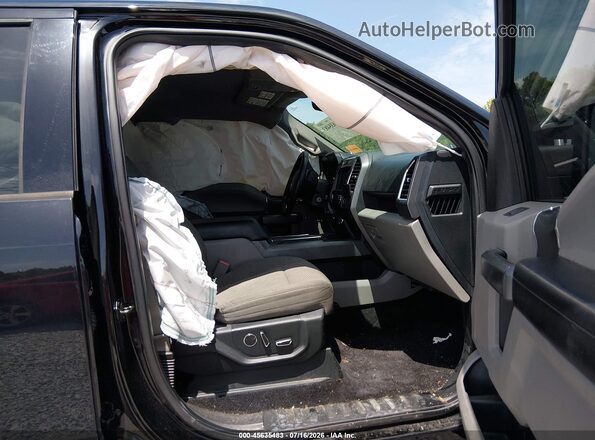 1FTEW1CGXGFA50009 2016 FORD F150 Black Front interior view