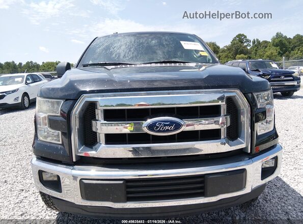 1FTEW1CGXGFA50009 2016 FORD F150 Black Dashboard view