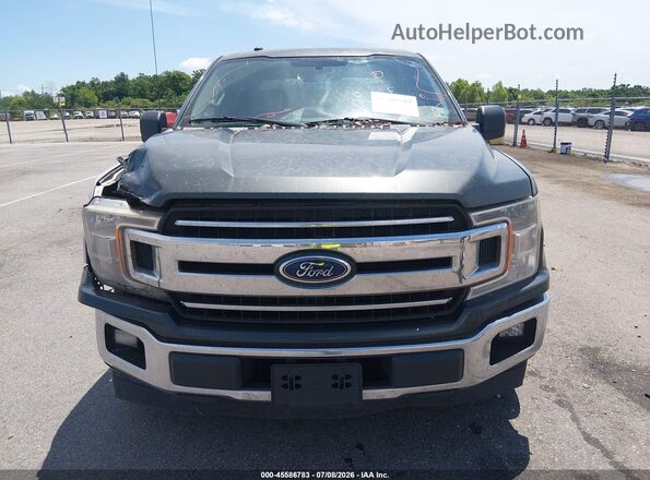 1FTEW1CGXJKC86822 2018 FORD F150 Gray Vista del cuadro de instrumentos