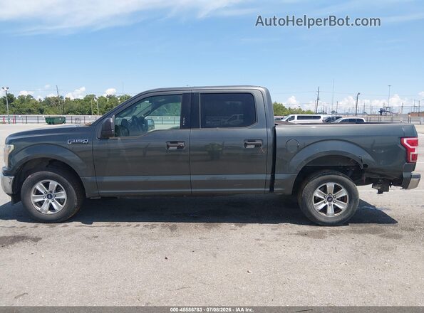 1FTEW1CGXJKC86822 2018 FORD F150 Gray Vista interior de 360 grados