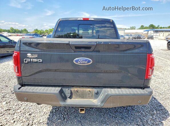 1FTEW1CP0GKD07458 2016 FORD F150 Черный Вид сзади