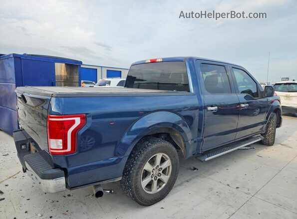 1FTEW1CP0GKD53808 2016 FORD F150 Blue Հետևի աջ