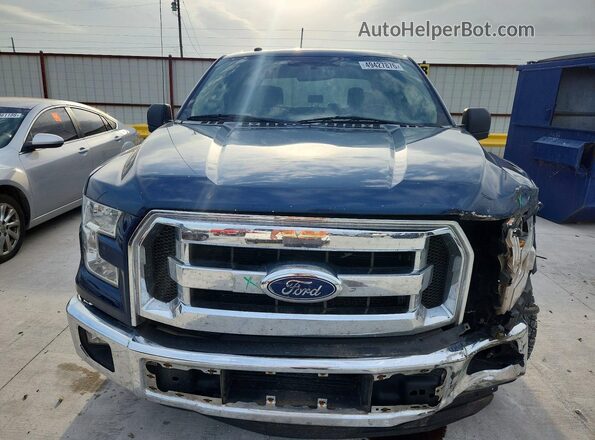 1FTEW1CP0GKD53808 2016 FORD F150 Blue Դիմացի տեսք