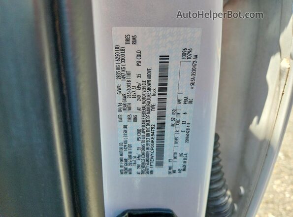1FTEW1CP0GKE54752 2016 FORD F150 White Widok komory silnika