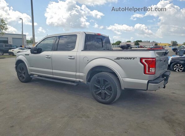 1FTEW1CP0HFA32927 2017 FORD F150 Silver Tył lewy