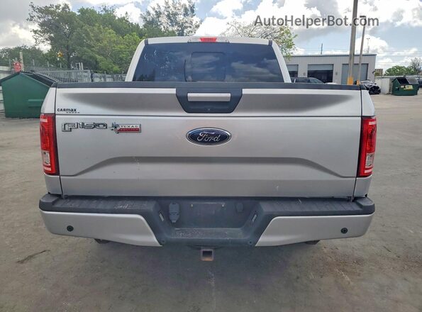1FTEW1CP0HFA32927 2017 FORD F150 Silver Widok z tyłu