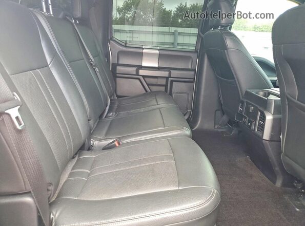 1FTEW1CP0HFA32927 2017 FORD F150 Silver Widok tylnych siedzeń
