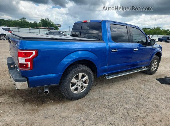 1FTEW1CP0JFA68588 2018 FORD F150 Синий Задняя правая четверть
