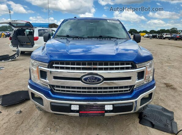 1FTEW1CP0JFA68588 2018 FORD F150 Синий Вид спереди