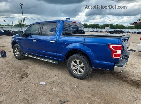 1FTEW1CP0JFA68588 2018 FORD F150 Синий Задняя левая четверть