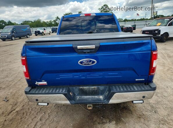 1FTEW1CP0JFA68588 2018 FORD F150 Синий Вид сзади