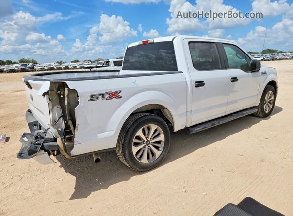 1FTEW1CP0JKC49973 2018 FORD F150 Белый Задняя правая четверть