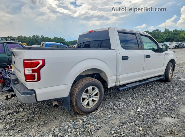 1FTEW1CP0JKD83012 2018 FORD F150 White Trasero derecho