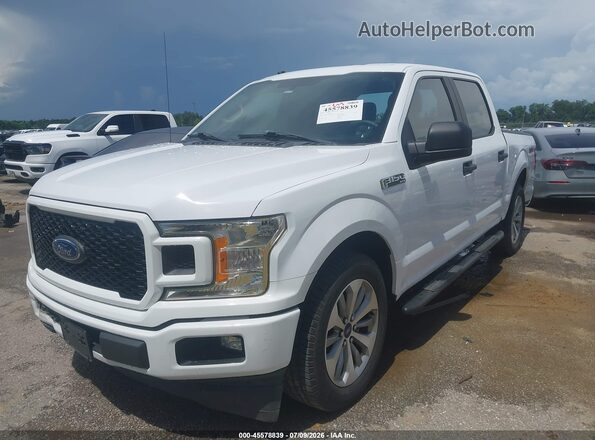 1FTEW1CP0JKF71836 2018 FORD F150 White Առջևի ձախ երեք քառորդ տեսարան