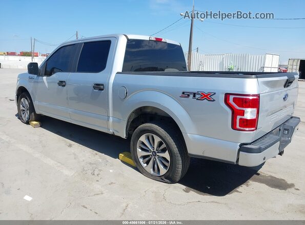 1FTEW1CP0JKF79239 2018 FORD F150 Silver უკანა მარცხენა