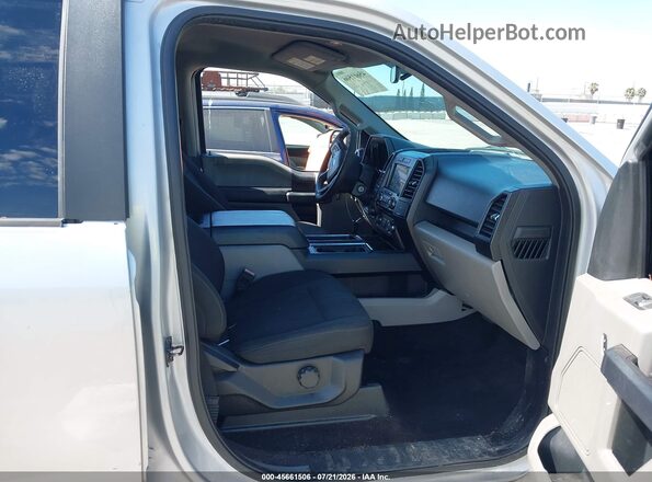 1FTEW1CP0JKF79239 2018 FORD F150 Silver წინა სალონის ხედი