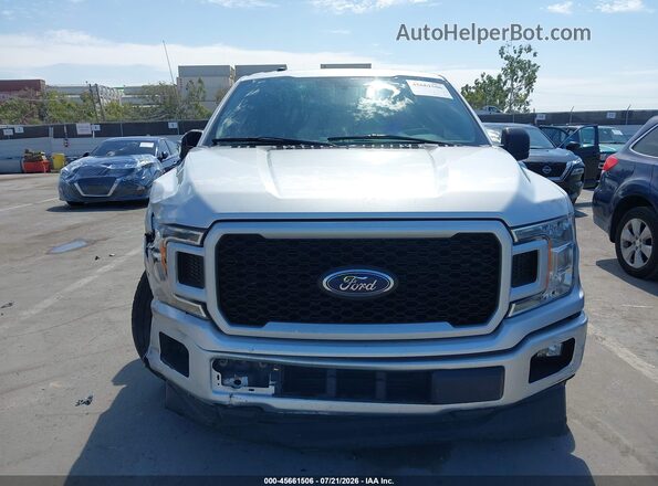 1FTEW1CP0JKF79239 2018 FORD F150 Silver ხელსაწყოთა პანელის ხედი