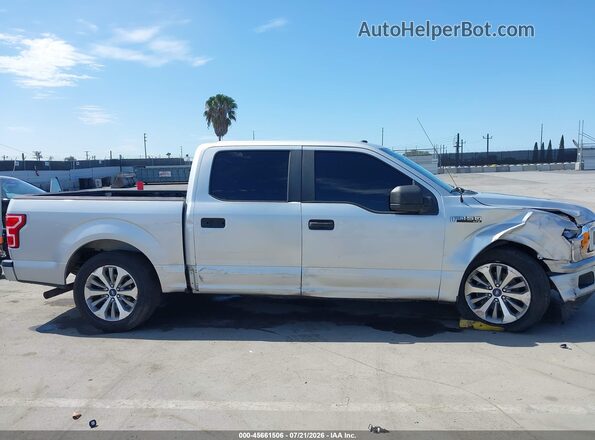 1FTEW1CP0JKF79239 2018 FORD F150 Silver უკანა სალონის ხედი