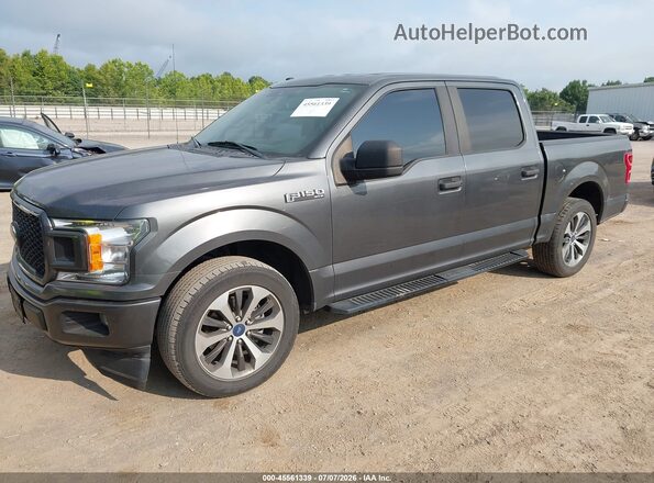 1FTEW1CP0KKC14416 2019 FORD F150 Gray წინა მარცხენა ხედი სამი მეოთხედიდან