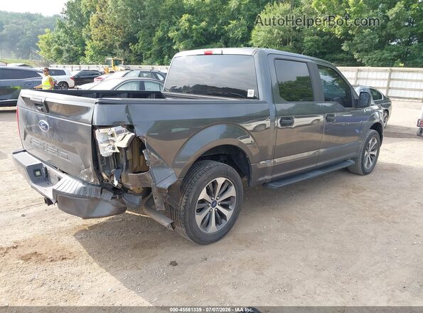 1FTEW1CP0KKC14416 2019 FORD F150 Gray უკანა მარჯვენა