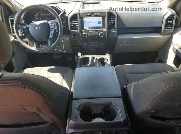 1FTEW1CP0KKD47208 2019 FORD F150 Белый Вид панели приборов