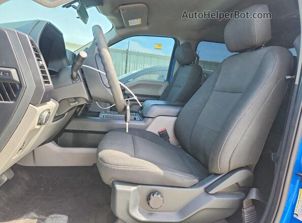 1FTEW1CP0LKD65449 2020 FORD F150 Blue წინა სალონის ხედი