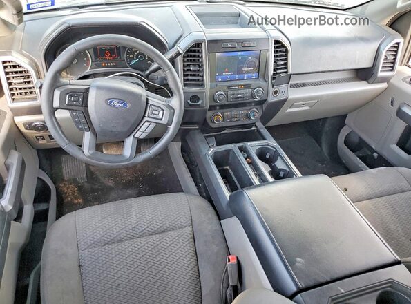 1FTEW1CP0LKD87273 2020 FORD F150 Черный Вид панели приборов