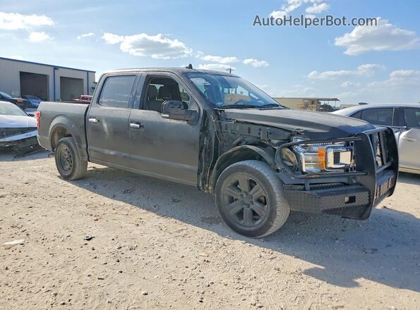 1FTEW1CP0LKD87273 2020 FORD F150 Черный Передняя правая четверть